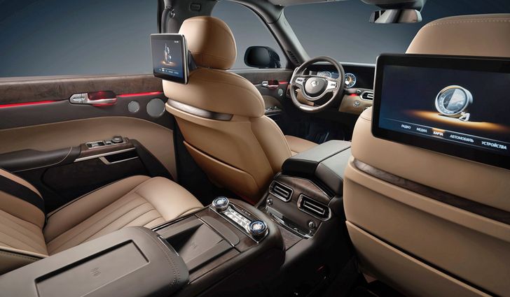 Интерьер Aurus Komendant