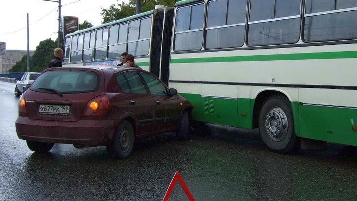 ДТП с автобусом