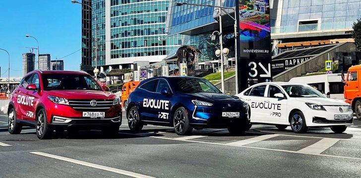 Электромобили Evolute