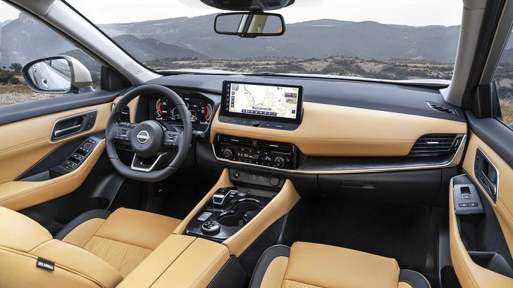 Салон нового Nissan X-Trail для Европы