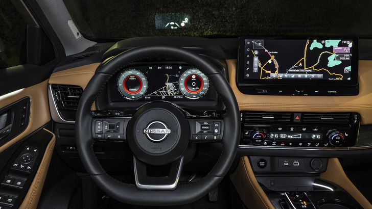 Салон нового Nissan X-Trail для Европы