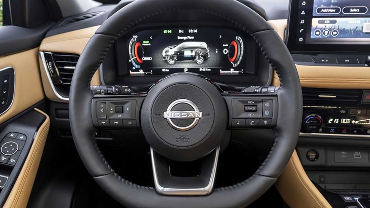 Салон нового Nissan X-Trail для Европы