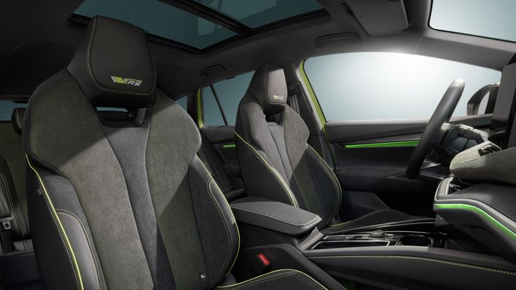 Интерьер Skoda Enyaq RS iV