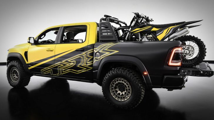 Ram 1500 TRX Gold Shot