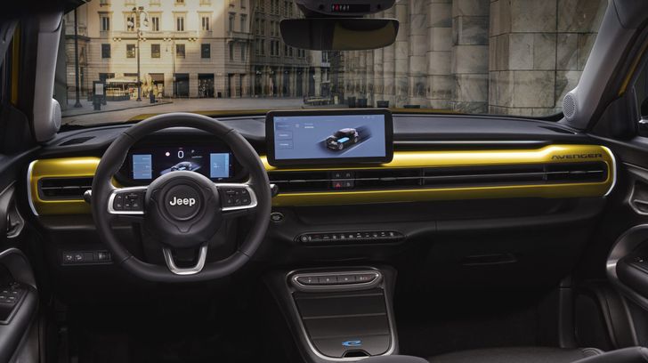 Интерьер Jeep Avenger