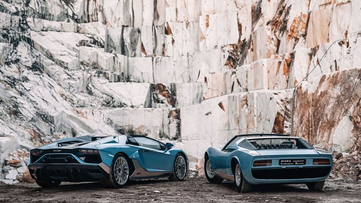 Lamborghini Aventador LP 780-4 Ultimae и Miura P400