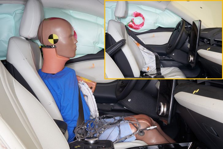 Краш-тест Ford Mustang Mach-E