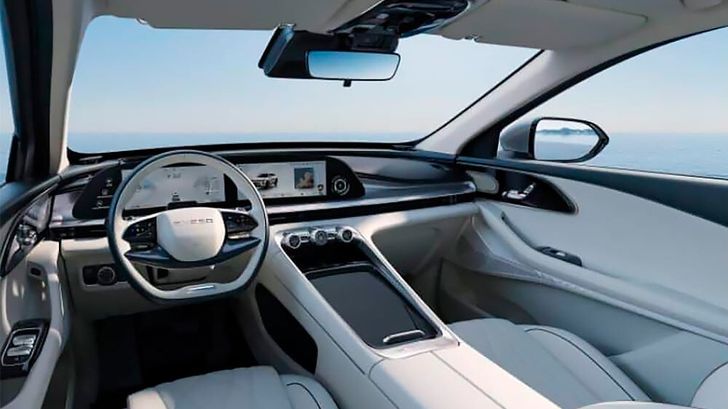 Интерьер Exeed Yaoguang