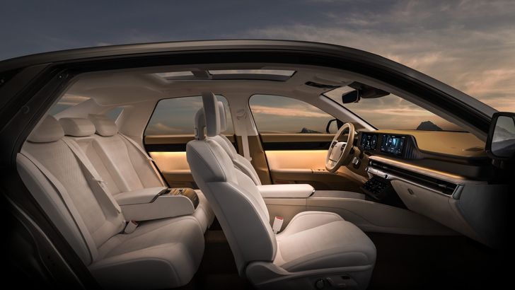 Интерьер Hyundai Grandeur седьмого поколения