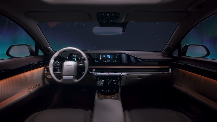 Интерьер Hyundai Grandeur седьмого поколения