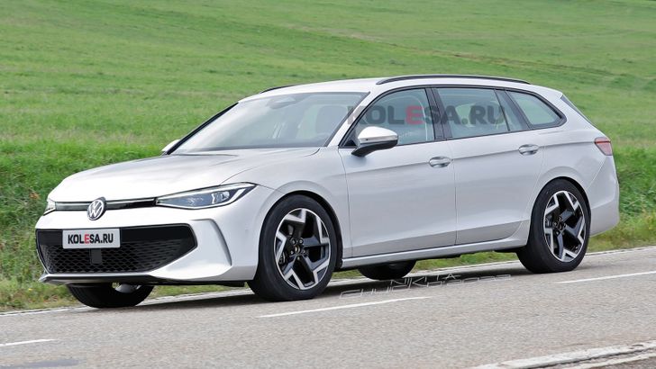 В Сеть попали эксклюзивные изображения нового Volkswagen Passat