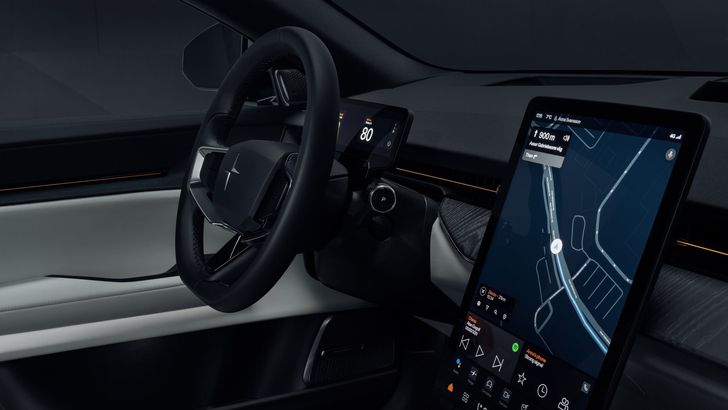 Интерьер Polestar 3