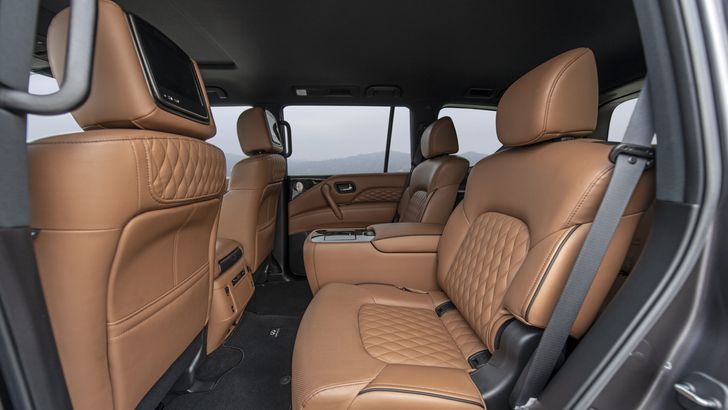 Интерьер Infiniti QX80 2023