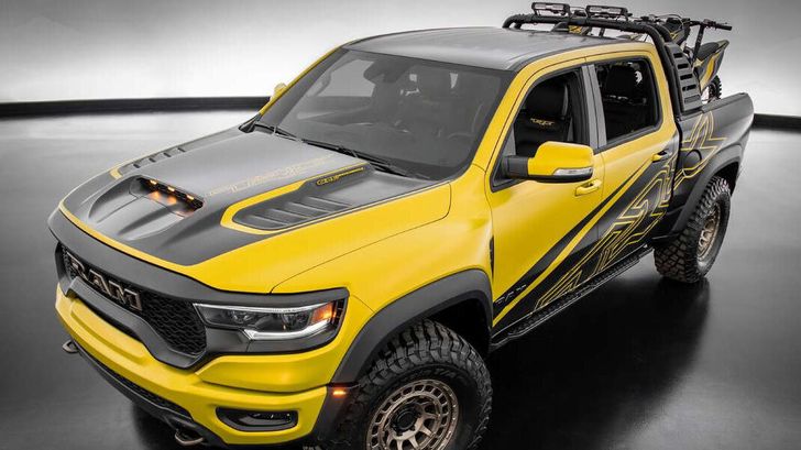 Ram 1500 TRX Gold Shot