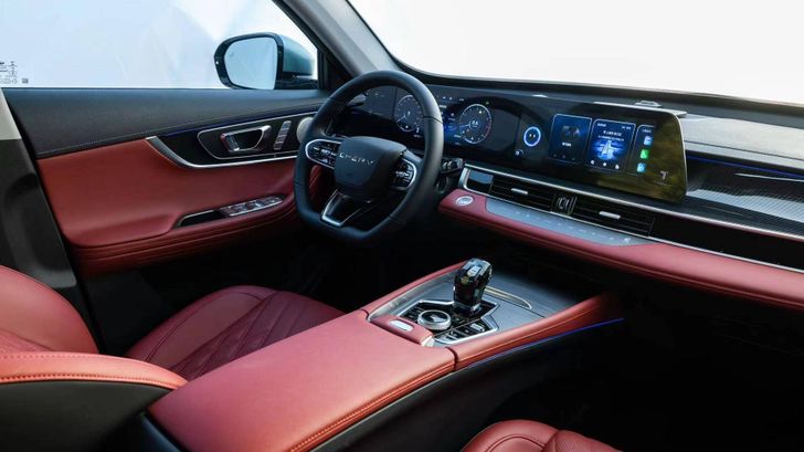 Интерьер Chery Tiggo 7 Plus