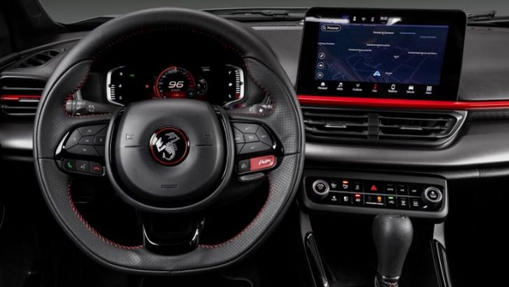 Интерьер Abarth Pulse