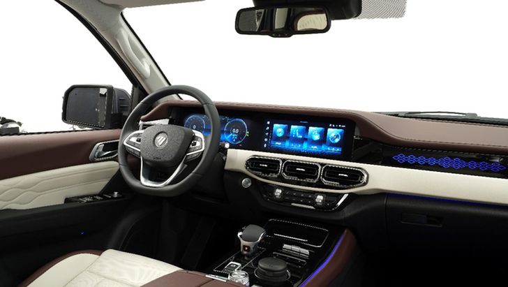 Салон Foton Tunland G9 2023 года