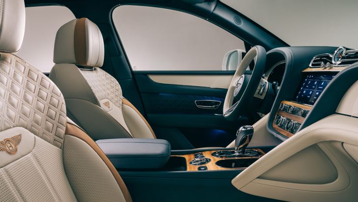 Интерьер Bentley Bentayga Odyssean Edition