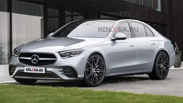 Появились изображения нового Mercedes-Benz E-Class