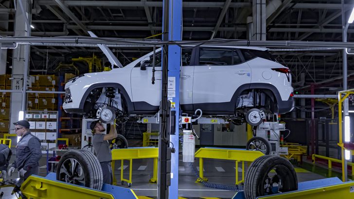 Производство «Москвича 3»