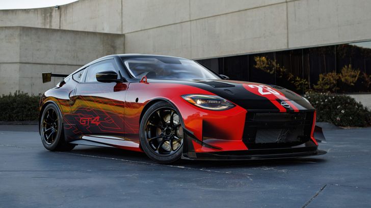 Nissan представил эксклюзивный гоночный спорткар Nissan Z GT4 на автошоу SEMA 2022