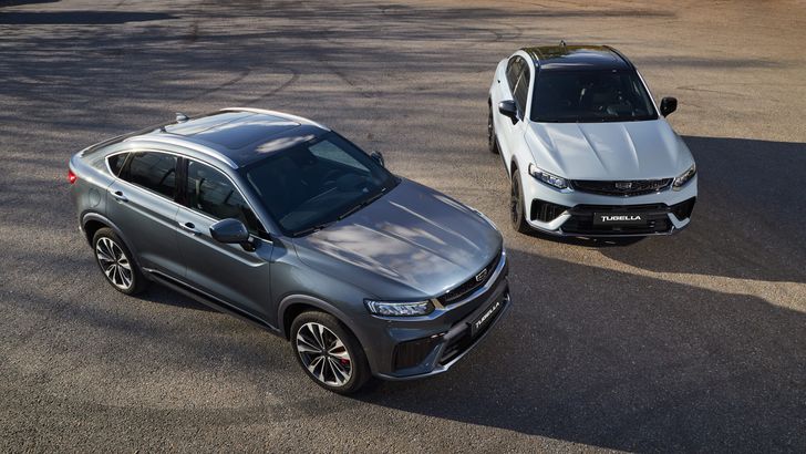 Geely объявила комплектации и цены на кроссовер Geely Tugella 2023 года для рынка России