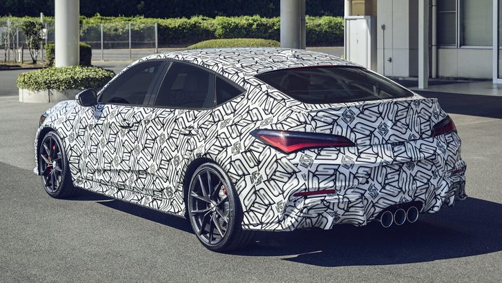 Acura Integra Type S в камуфляже