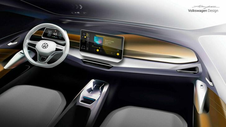 Интерьер нового Volkswagen ID.3