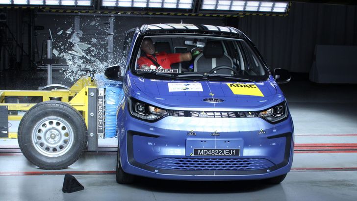 Краш-тест JAC E10x