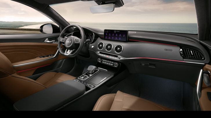 Салон Kia Stinger Tribute Edition