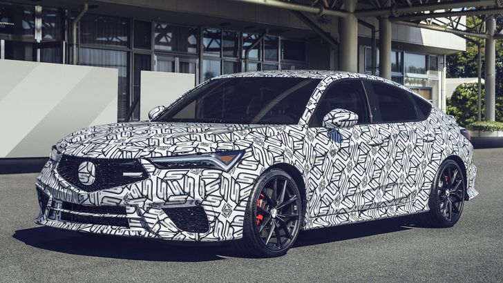 Acura Integra Type S в камуфляже