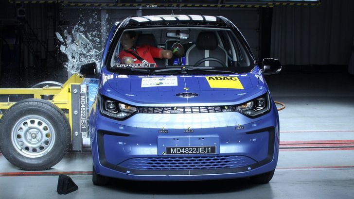 Краш-тест JAC E10x