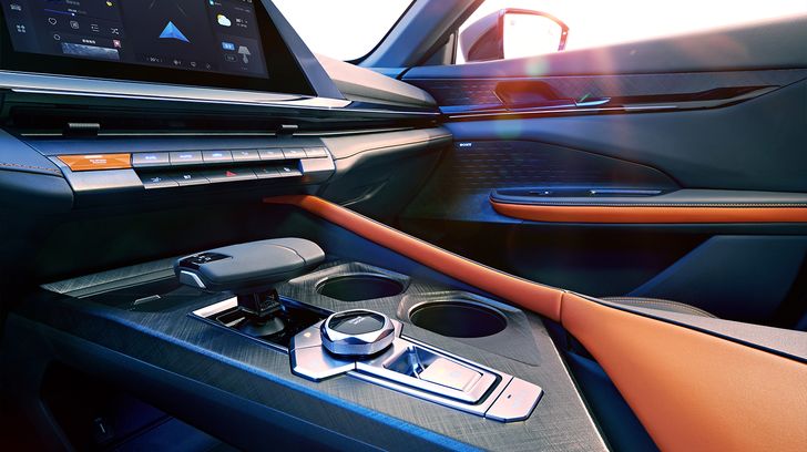 Интерьер Changan Uni-V