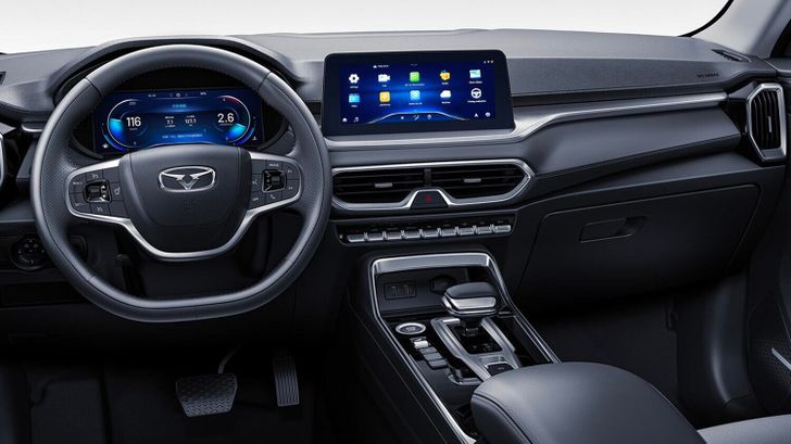 Интерьер Kaiyi X3 Pro