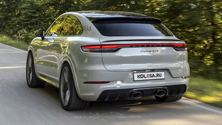 Обновленный Porsche Cayenne Coupe