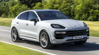 Обновленный Porsche Cayenne Coupe
