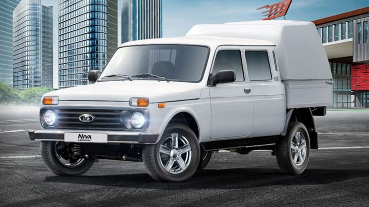 АВТОВАЗ начал продажи обновленных коммерческих пикапов на базе LADA Niva Legend