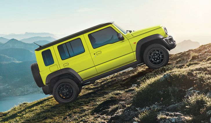 Внедорожник Suzuki Jimny впервые в истории стал пятидверным