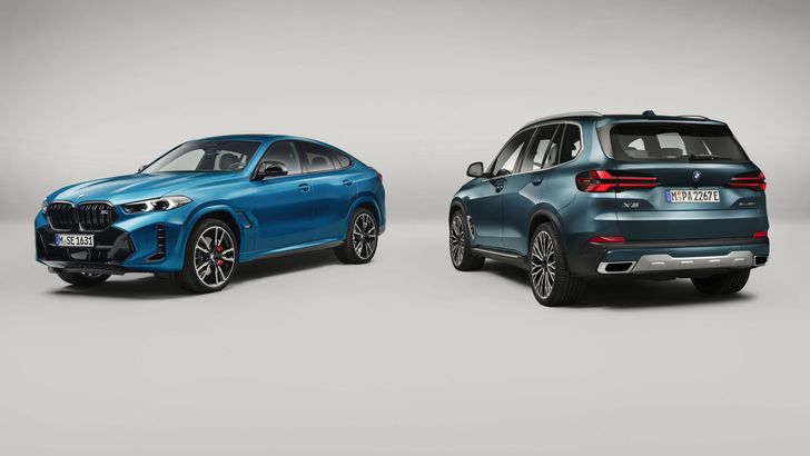 BMW обновила кроссоверы X5 и X6