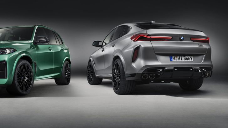 BMW X5 M Competition и X6 M Competition 2024