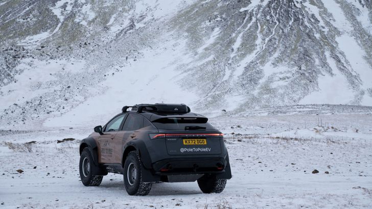 Готовый к экспедиции Nissan Ariya