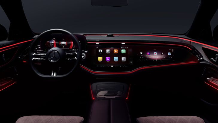 Интерьер нового Mercedes-Benz E-Class