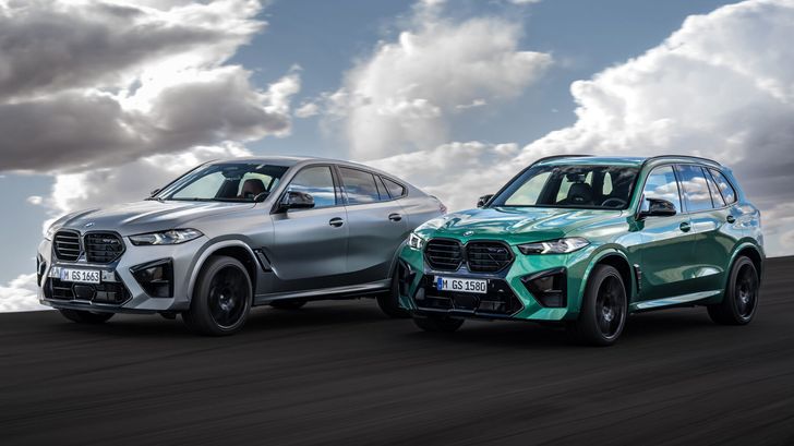 BMW X5 M Competition и X6 M Competition 2024