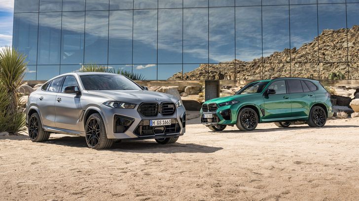 BMW X5 M Competition и X6 M Competition 2024