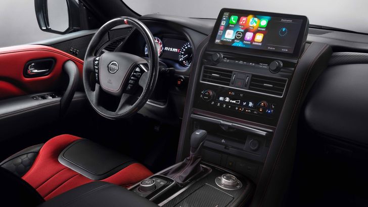 Салон Nissan Patrol NISMO 2023