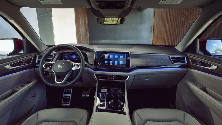 Салон Volkswagen Atlas 2024 года