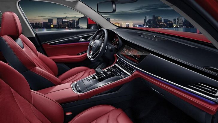 Интерьер Changan CS85 Coupe