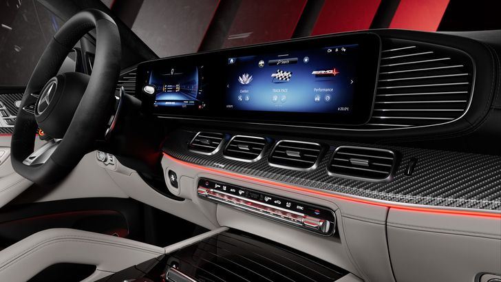 Салон Mercedes-Benz GLE Coupe