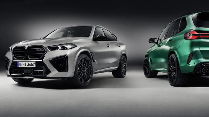 BMW X5 M Competition и X6 M Competition 2024
