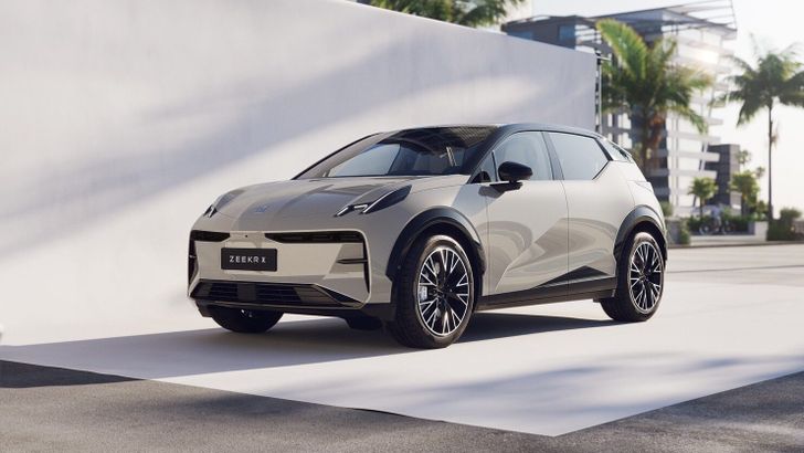 Электрический суббренд Geely показал новый футуристичный электрокроссовер Zeekr X